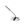 Микрофонный пульт делегата беспроводной clevermic BKR WCS-203D Silver
