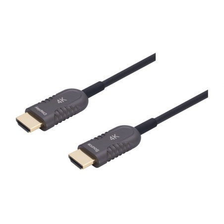 Оптический кабель HDMI 2.0 CleverMic HFC-30 (30м)