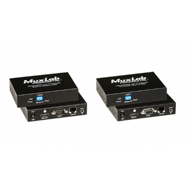 Удлинитель MuxLab проводной HDMI/RS232 over IP Extender Kit with PoE 500753-TX/RX (100м) 