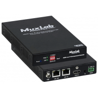 Удлинитель MuxLab проводной HDMI over IP Uncompressed Extender, 4K/60 500768-RX/TX (100 м) 