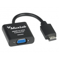 Преобразователь сигнала HDMI TO VGA CONVERTER Muxlab 500466 