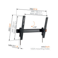 Крепления для дисплея Vogel's Professional WALL 3315 (настенное 40-65 '') 