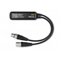 Dante AVIO AES3 2x2 адаптер для подключения к аудиосети Dante, 2 вх./2 вых. AES3 
